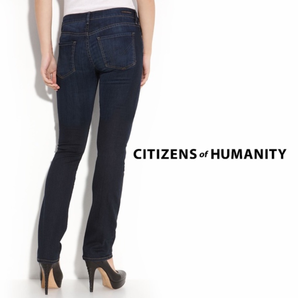 ANTHROPOLOGIE [COH] Low Rise Straight "Ava" Jean